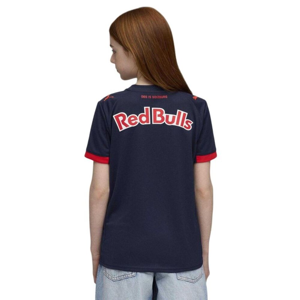 FC Red Bull Salzberg Childrens/Kids Puma Away Shirt / Navy/Red - Picture 4 of 4
